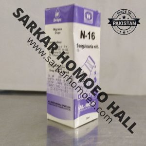 N-16 Sanguinaria Nit. (Migraine and Headache)